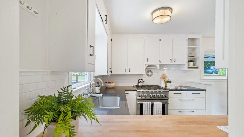 clean kitchen