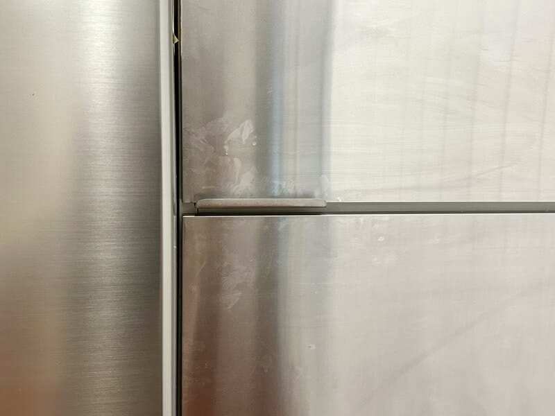 cleaning stainless steel surface