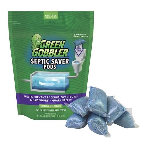 Green Gobbler Septic Saver Treatment Pods 