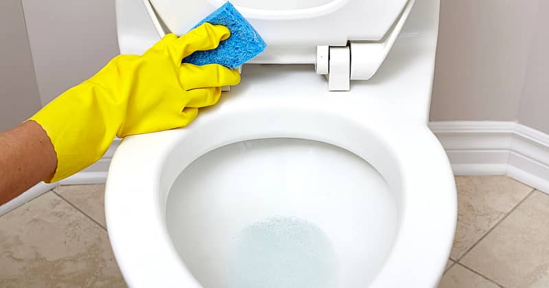 Toilet bowl cleaning