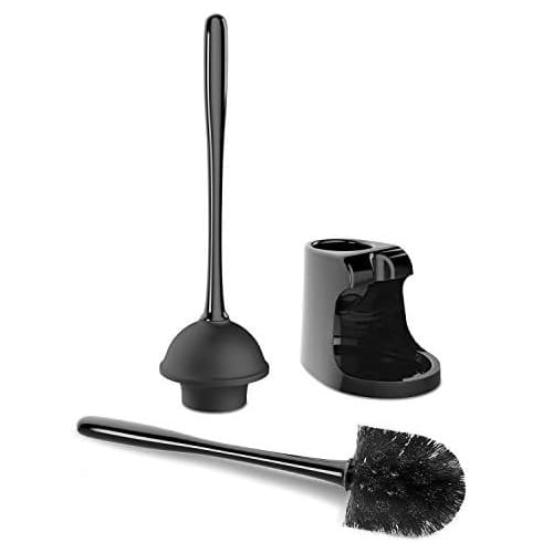 MR. SIGA Toilet Plunger and Bowl Brush Combo