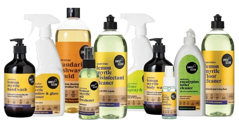 simply clean cleaning products