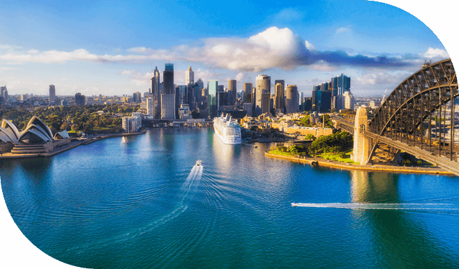 image of the iconic Sydney harbour